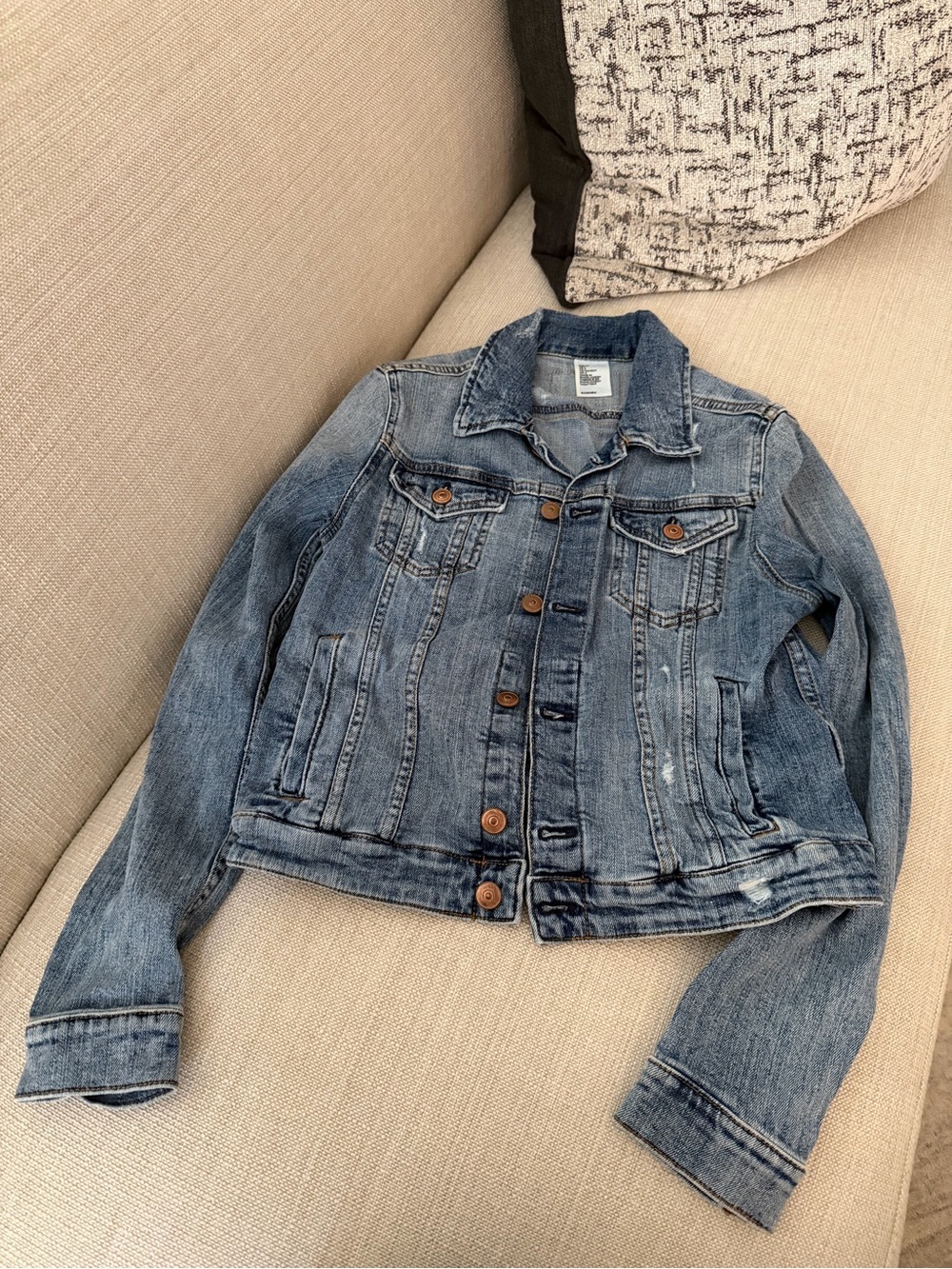 NEW H&M Light Blue Women's Denim Jacket